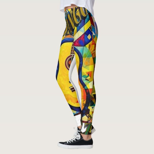 Leggings Guitare de jazz (Gauche)