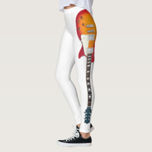 LEGGINGS GUITARE ÉLECTRIQUE SUNBURST INVERSÉE