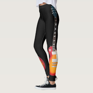 LEGGINGS GUITARS ÉLECTRIQUES SUNBURST DOUBLE ICONIQUE