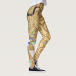 Leggings Gustav Klimt - Attente, Stoclet Frieze<br><div class="desc">L'Arbre de Vie,  Frise Stoclet,  Attente - Gustav Klimt,  Carton,  1909</div>