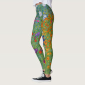 Leggings Gustav Klimt Bauerngarten Flower Garden Art (Gauche)