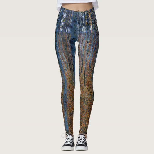 Leggings Gustav Klimt - Beech Grove I (Devant)