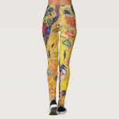 Leggings Gustav Klimt - Dame avec ventilateur (Dos)
