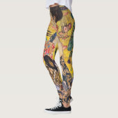 Leggings Gustav Klimt - Dame avec ventilateur (Gauche)