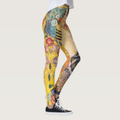 Leggings Gustav Klimt - Dame avec ventilateur (Droite)