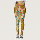 Leggings Gustav Klimt Exécution Nouveau Couple (Devant)