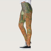 Leggings Gustav Klimt - Ferme Avec Birch Trees (Gauche)