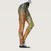 Leggings Gustav Klimt - Ferme Avec Birch Trees (Droite)