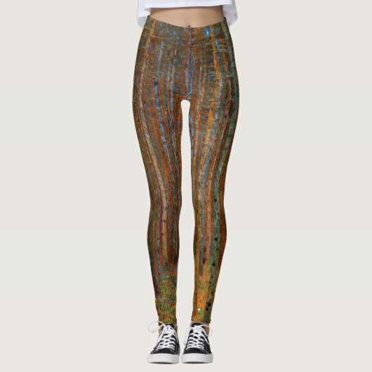 Leggings Gustav Klimt - Forêt de pins de Tannenwald (Devant)