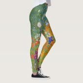 Leggings Gustav Klimt - Jardin des fleurs (Droite)