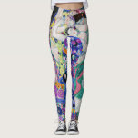 Leggings Gustav Klimt - La Vierge<br><div class="desc">La Vierge / Le Maiden - Gustav Klimt,  Huile sur toile,  1913</div>