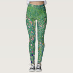 Leggings Gustav Klimt - Paysage du jardin italien<br><div class="desc">Jardin italien / Paysage horticole italien - Gustav Klimt,  Huile sur toile,  1913</div>