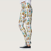 Leggings Gymnase Jungle Exercice Animaux (Gauche)