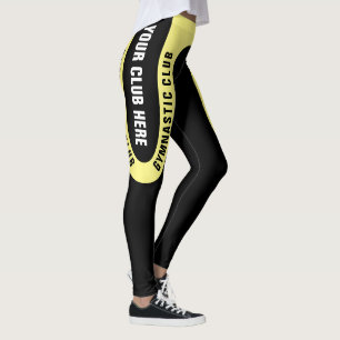 Leggings Gymnastic Club personnalisables Version 1