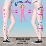 Leggings Gymnastique Pink hula hoopgirl Votre nom sur mesur<br><div class="desc">Cool, amusant, tendance et unique rose sur tous les leggings imprimés. Personnalisez avec le nom et la personnaliser de votre gymnaste dans leur couleur préférée. Un texte Gymnastique amusant avec Pink hula hooping girl peut être un cadeau mignon pour les filles gymnastiques. Texte de gymnastique en rose et bleu avec...</div>