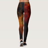 Leggings Habillement aquarelle pour les regards de vacances (Dos)