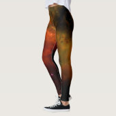 Leggings Habillement aquarelle pour les regards de vacances (Gauche)