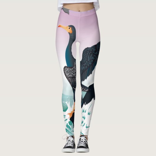Leggings Habillez vous d'un grand pêcheur. (Devant)