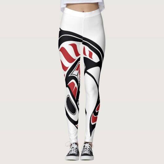Leggings Haida Orca (Voorkant)