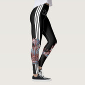LEGGINGS HAITI FLAG NOIR ACD HAVIC (Droite)