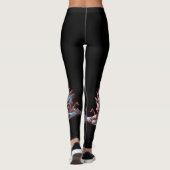 LEGGINGS HAITI FLAG NOIR ACD HAVIC (Dos)