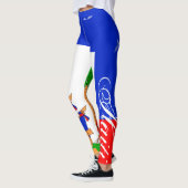 LEGGINGS HAÏTI LEGINGS DRAPEAU ACD HAVIC (Gauche)