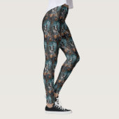 Leggings Halloween australienne berger équitation moto (Droite)