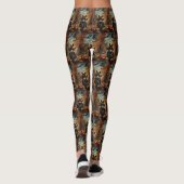 Leggings Halloween berger Anatolien moto équitation (Dos)