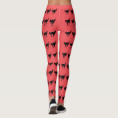 LEGGINGS HALLOWEEN BLACK CAT  (Dos)