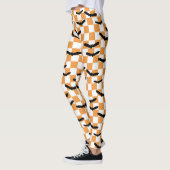 Leggings Halloween Chauffage Éffrayant chauves-souris Ado m (Gauche)
