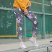 Leggings Halloween Chouettes Fantômes Éffrayants mignonne M