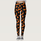 Leggings Halloween citrouille (Devant)