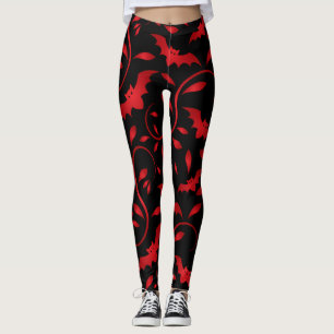 Leggings halloween_Conception des chauves-souris volantes