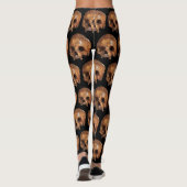 Leggings Halloween crâne (Dos)