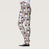 Leggings Halloween Cute Stylish sorcière Ghost Coffee Cup (Gauche)
