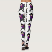 Leggings halloween dabbing dracula vampire (Dos)
