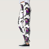 Leggings halloween dabbing dracula vampire (Gauche)