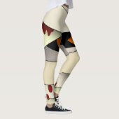 Leggings Halloween déplaisant Yeux (Droite)