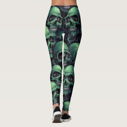 Leggings Halloween d'horreur gothique (Dos)