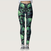 Leggings Halloween d'horreur gothique (Devant)