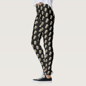 Leggings Halloween du crâne (Gauche)