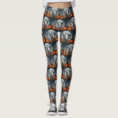 Leggings Halloween Éffrayant (Devant)