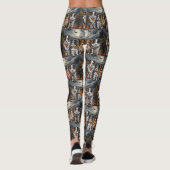 Leggings Halloween Éffrayant australien (Dos)