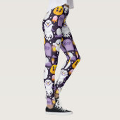 Leggings Halloween éffrayant Cute Ghosts (Droite)