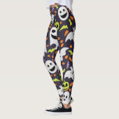 Leggings Halloween éffrayant Tout mignon (Gauche)