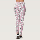 Leggings Halloween fantôme rose (Dos)