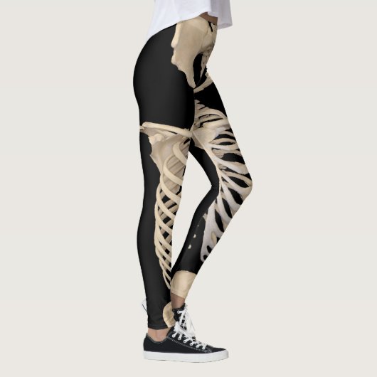 Leggings Halloween fêter Zombie Cage Skeleton (Droite)