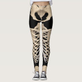 Leggings Halloween fêter Zombie Cage Skeleton (Devant)