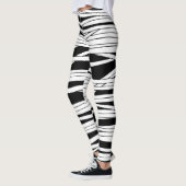 Leggings Halloween Film d'horreur Mummy Bandages (Gauche)