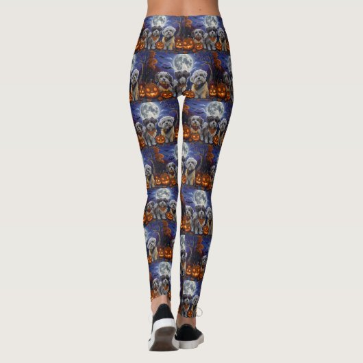 Leggings Halloween Havanais Éffrayant (Dos)